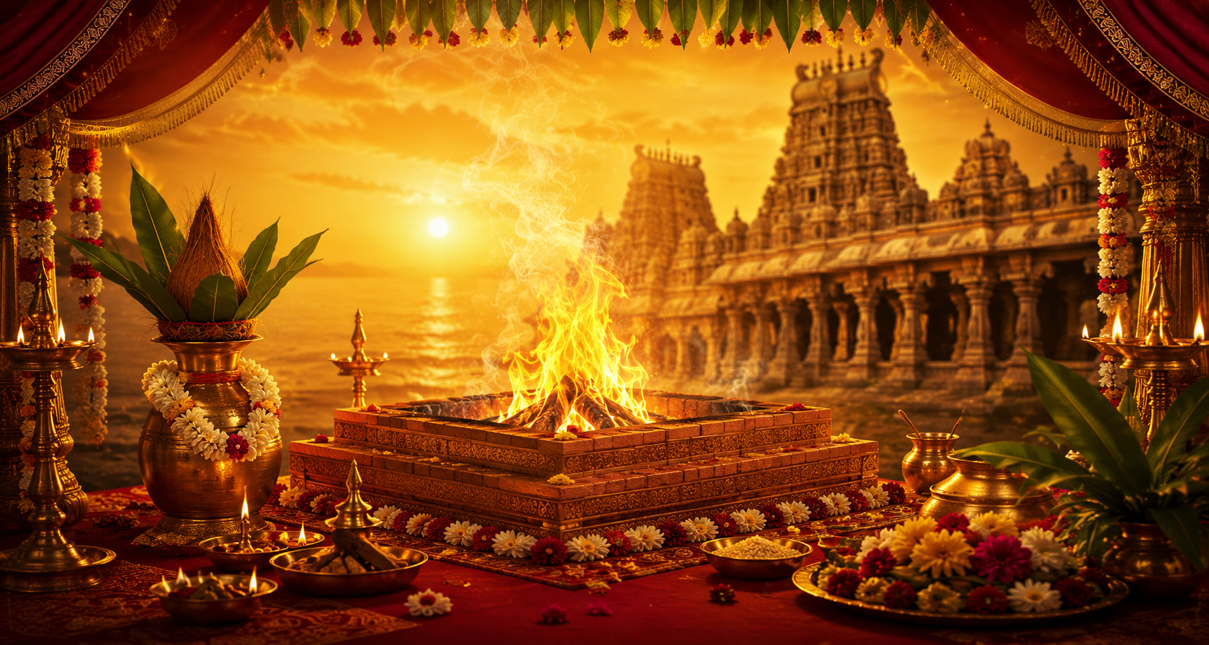 Rameswaram Thila Homam - Sacred Vedic ritual at the holy shores