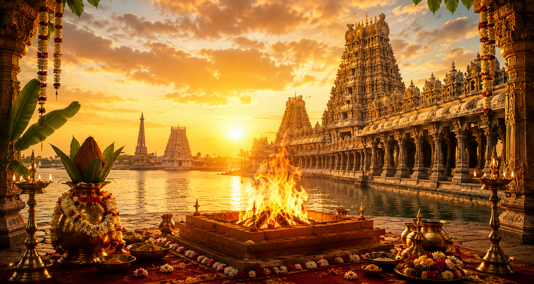 Rameswaram Thila Homam - Ancestral blessings through sacred fire rituals