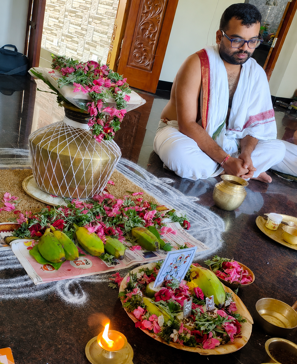 Thila Homam ritual at Rameswaram